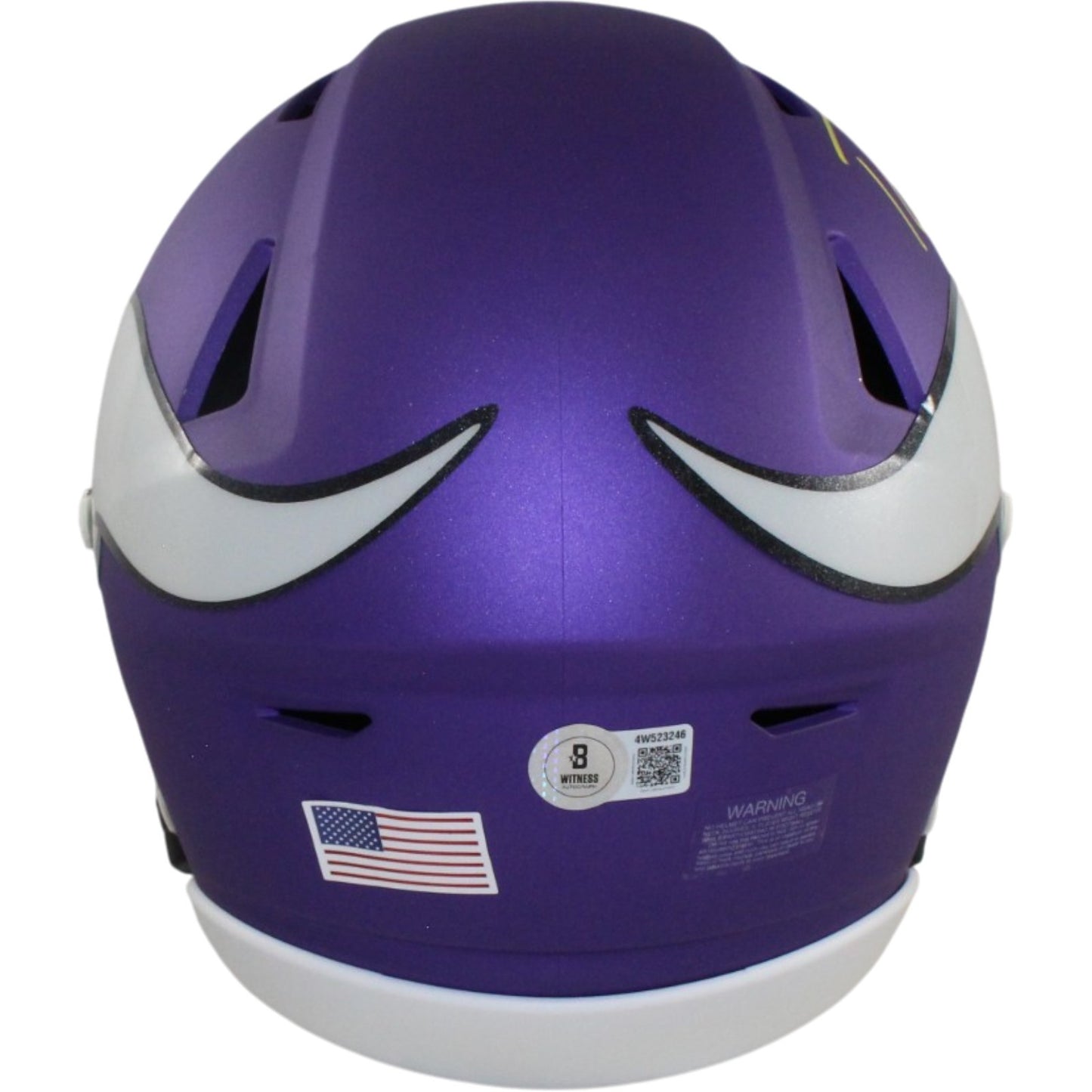 Randy Moss Autographed Minnesota Vikings Mid-Size Helmet