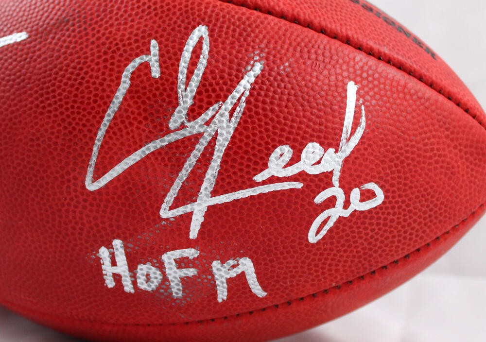 Ray Lewis & Ed Reed Signed NFL Duke Football (HOF Inscriptions)