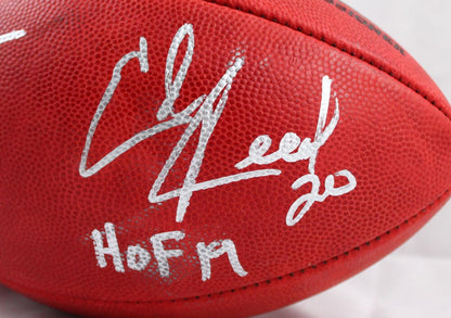Ray Lewis & Ed Reed Signed NFL Duke Football (HOF Inscriptions)