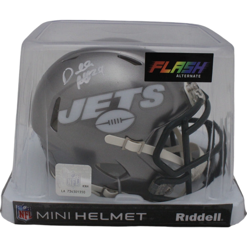 Darrelle Revis Signed New York Jets Flash Mini Helmet