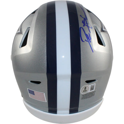 Deion Sanders Dallas Cowboys Autographed Mid-Size Midi Helmet