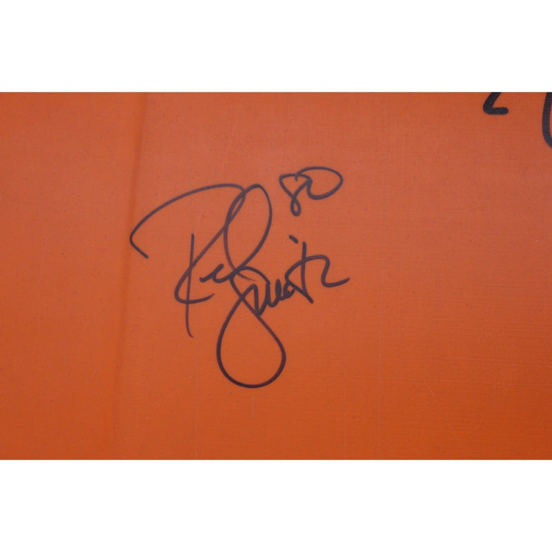 John Elway, Shannon Sharpe, Ed McCaffrey & Rod Smith Signed Broncos Seat Back