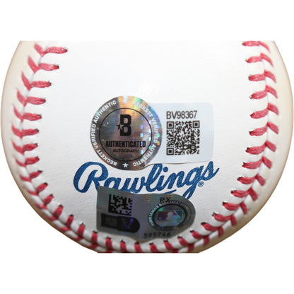 Christian Yelich Signed Milwaukee Brewers Official MLB Baseball - 18 NL MVP