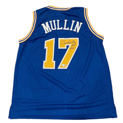 Chris Mullin Signed Golden State Warriors Custom Jersey (HOF 2011)