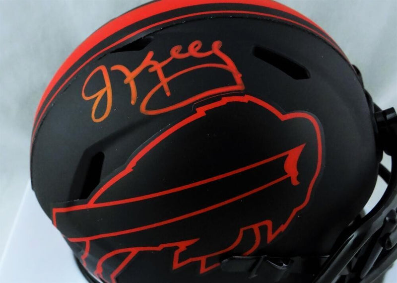 Jim Kelly Autographed Buffalo Bills Eclipse Mini Helmet
