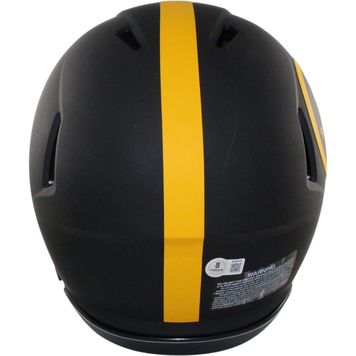 Troy Polamalu Autographed Pittsburgh Steelers Full Size Authentic Eclipse Helmet