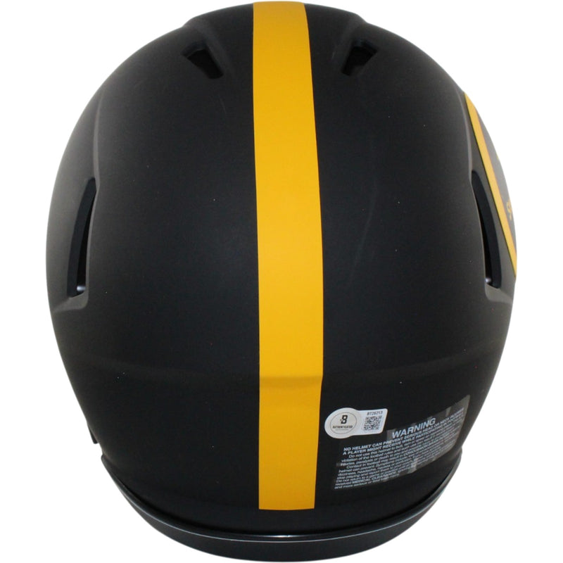 Troy Polamalu Autographed Pittsburgh Steelers Full Size Authentic Eclipse Helmet