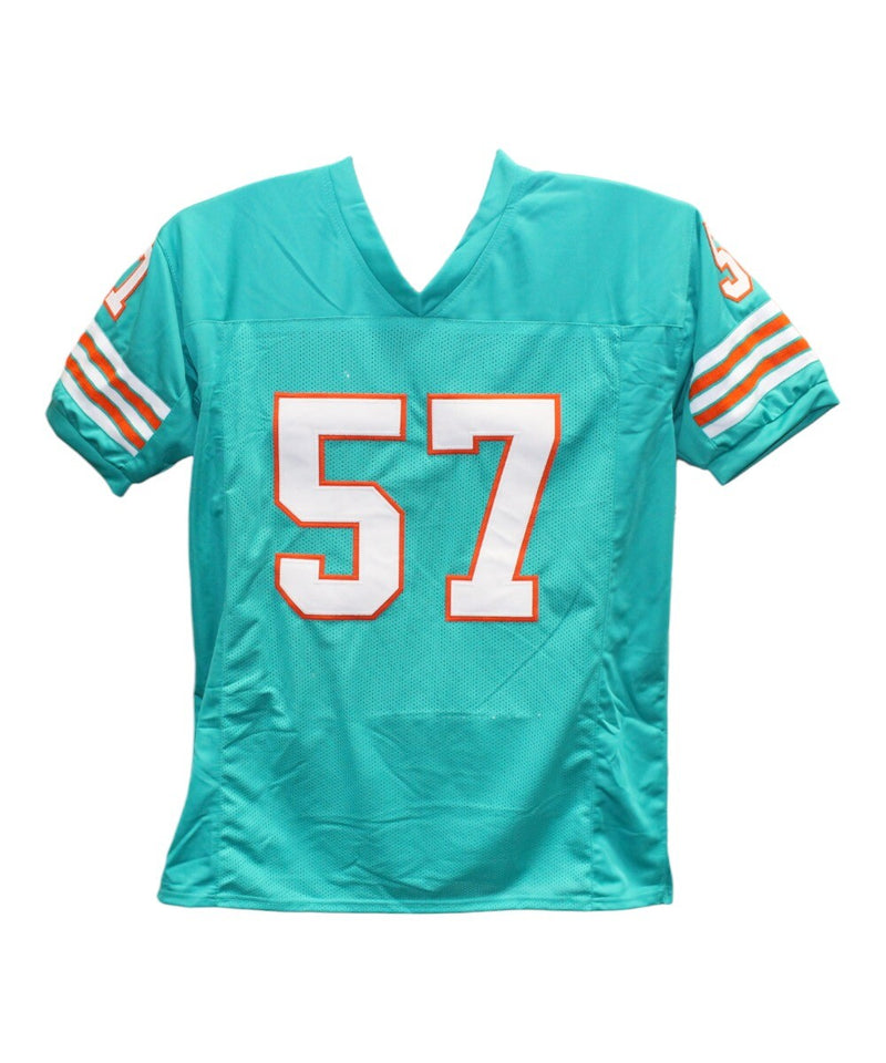 Dwight Stephenson Signed Miami Dolphins HOF Custom Jersey (Beckett)