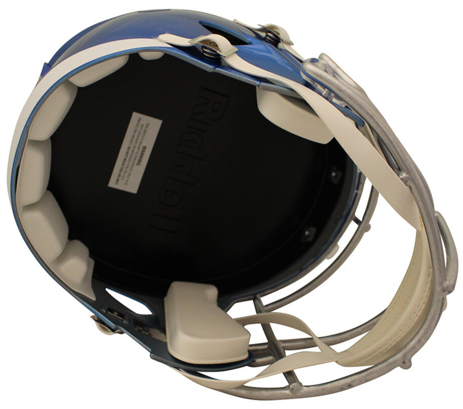 D'Andre Swift Signed Detroit Lions Full Size Flash Speed Helmet