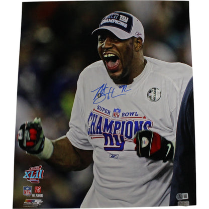 Michael Strahan Autographed New York Giants 16x20 Photo