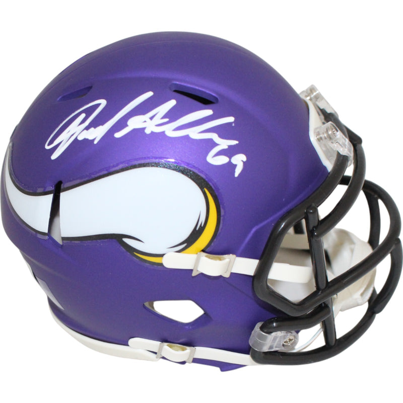 Jared Allen Signed Minnesota Vikings Speed Mini Helmet