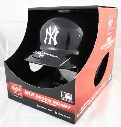 Reggie Jackson Autographed New York Yankees Full Size Replica Helmet