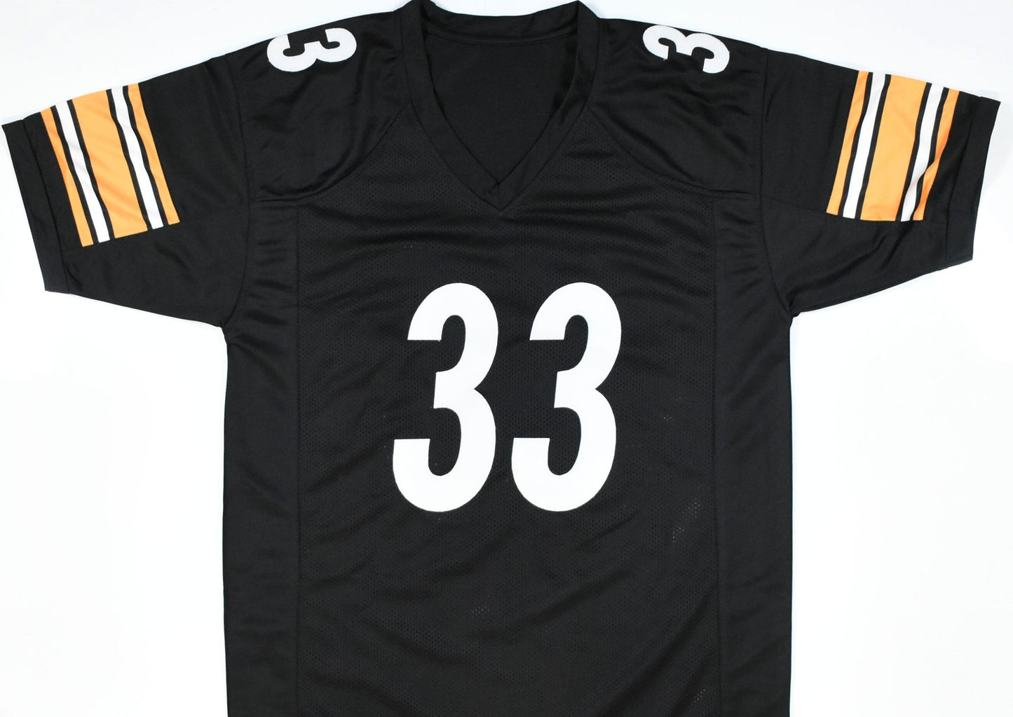 Jack Sawyer Signed Pittsburgh Steelers Style Custom Black Jersey
