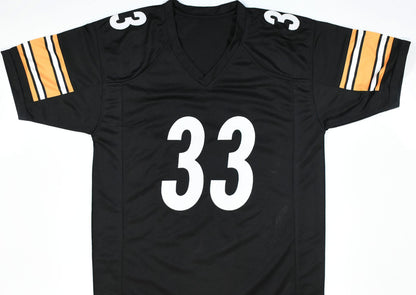 Jack Sawyer Signed Pittsburgh Steelers Style Custom Black Jersey