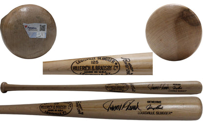 Johnny Bench Autographed Cincinnati Reds Blonde Game Model Baseball Bat