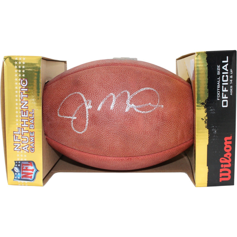 Joe Montana Signed San Francisco 49ers NFL Wilson Full-Size Football
