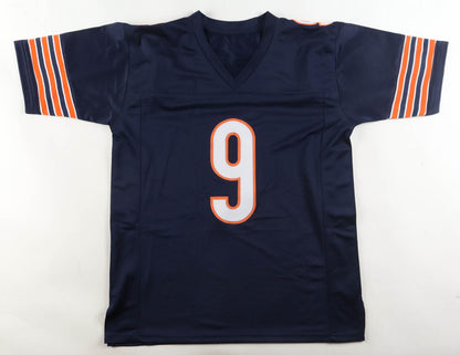 Jim McMahon Autographed Chicago Bears Blue Custom Jersey