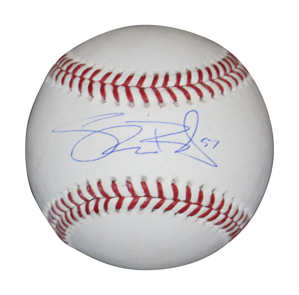 Shane Bieber Signed Cleveland Indians Official Major League Baseball (BAS)