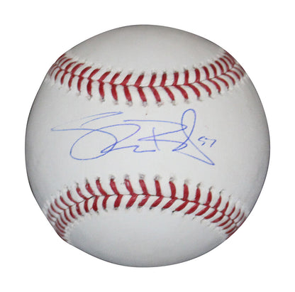 Shane Bieber Signed Cleveland Indians Official Major League Baseball (BAS)