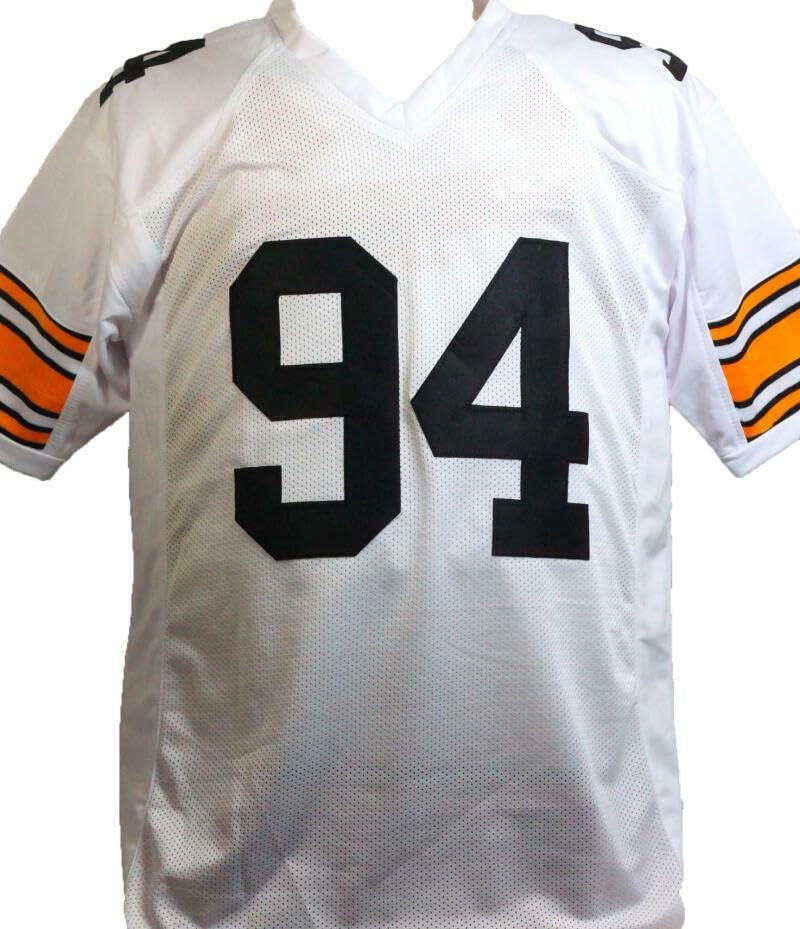 AJ Epenesa Autographed Iowa Hawkeyes Custom White Jersey