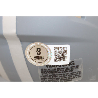 Brandon Aubrey Dallas Cowboys Autographed Slate Mini Helmet