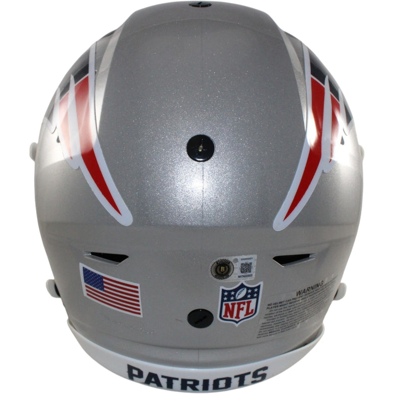 AJ Brown Signed New England Patriots Full Size Authentic SpeedFlex Helmet