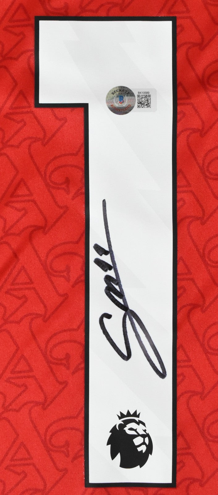 Gabriel Martinelli Signed Arsenal FC Home Soccer Jersey