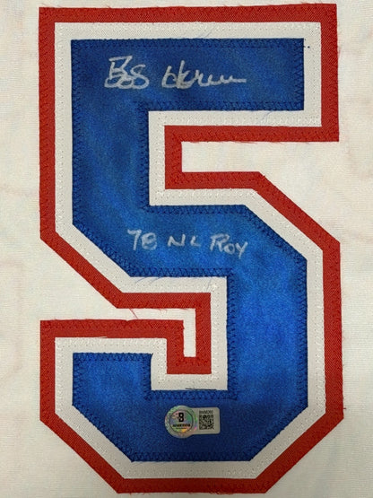 Bob Horner Atlanta Braves Signed Custom Jersey (78 NL ROY)