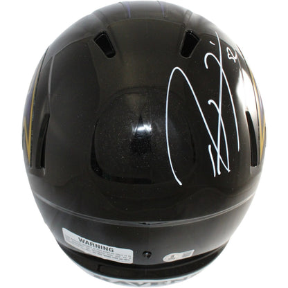 Ray Lewis Baltimore Ravens Autographed Full Size Replica Helmet BAS