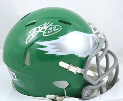 Ricky Watters Signed Philadelphia Eagles 2023 Alternate Speed Mini Helmet
