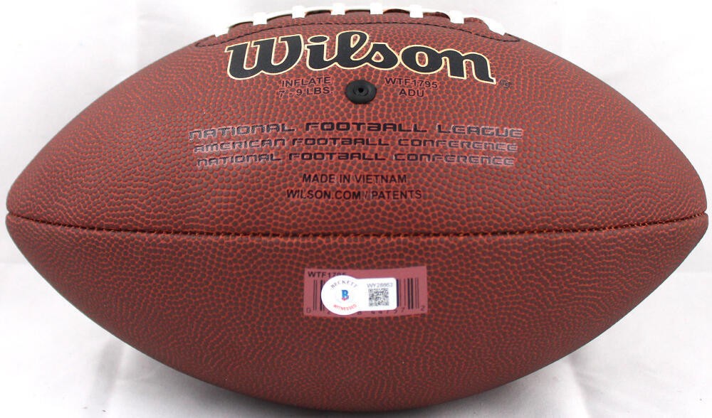 Warren Sapp Autographed Wilson NFL Super Grip Football (HOF)