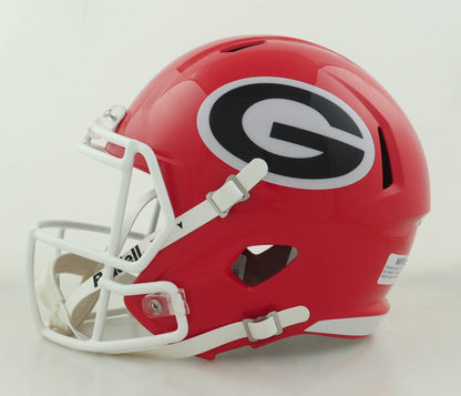 George Pickens Autographed Georgia Bulldogs Full Size Helmet