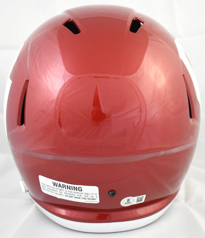 Bob Stoops Signed Oklahoma Sooners Full Size Speed Helmet