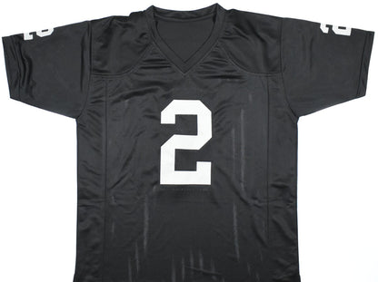 Ashton Jeanty Autographed Las Vegas Raiders Style Custom Black Jersey