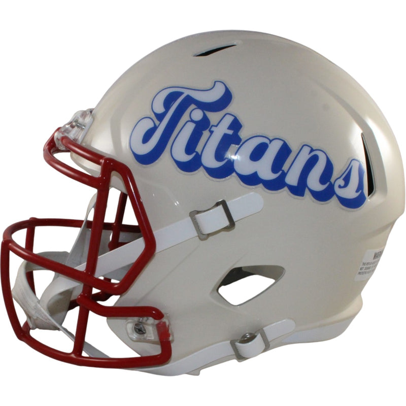 Earl Campbell Signed Tennessee Titans Full Size Retro Helmet
