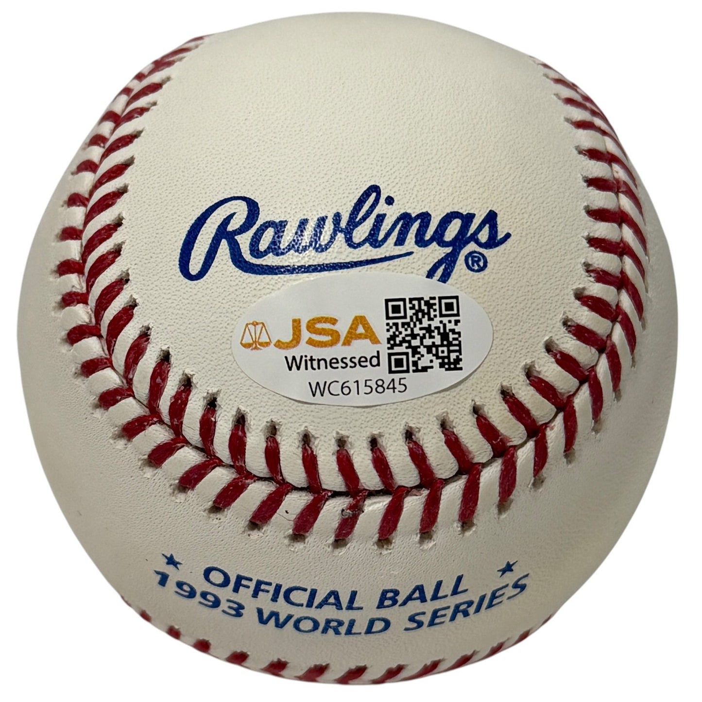 Paul Molitor Signed 1993 World Series Baseball (w/ MVP Inscription)
