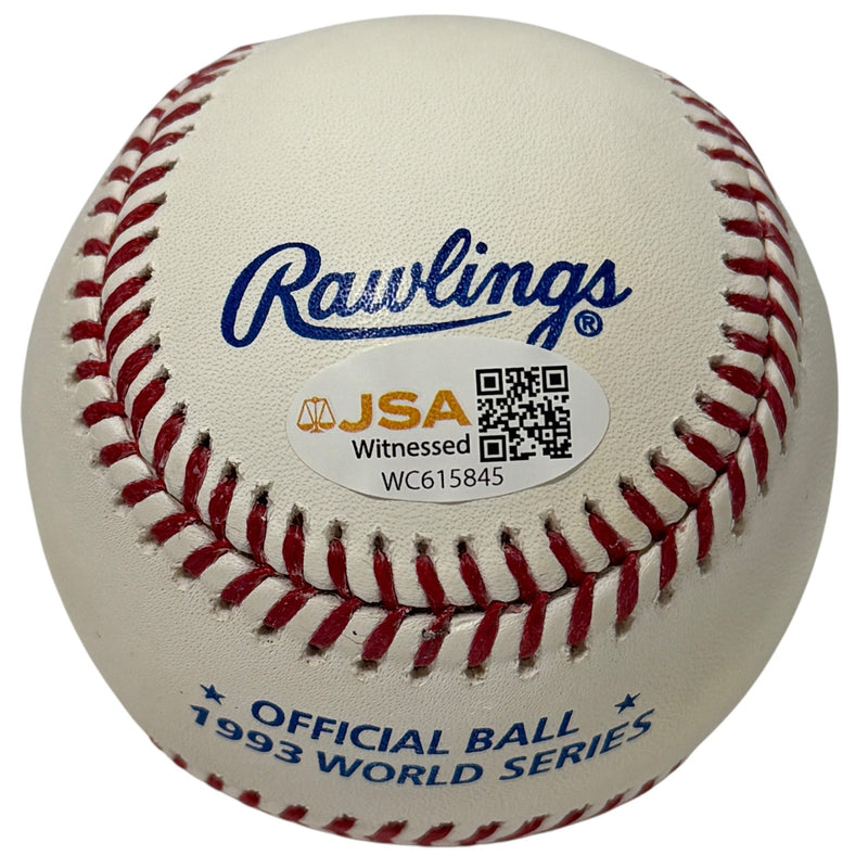 Paul Molitor Signed 1993 World Series Baseball (w/ MVP Inscription)
