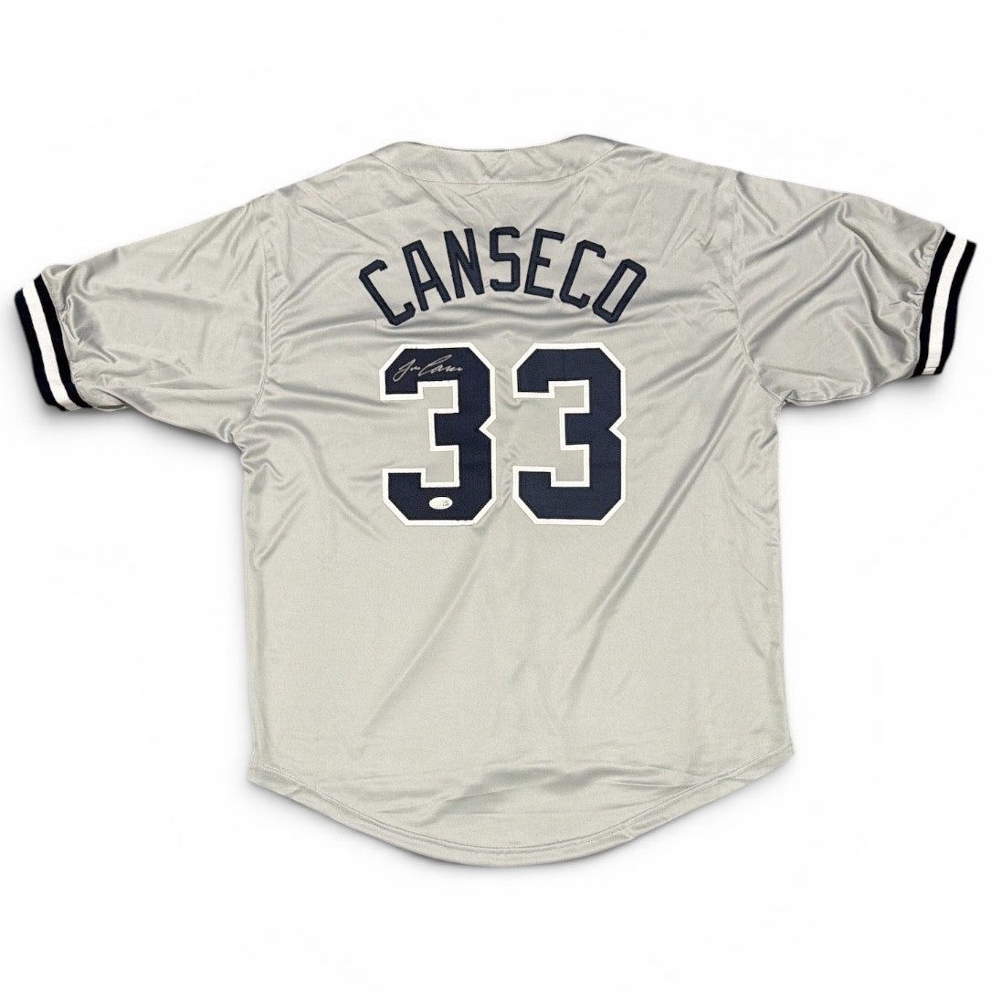 Jose Canseco Autographed New York Yankees Custom Jersey