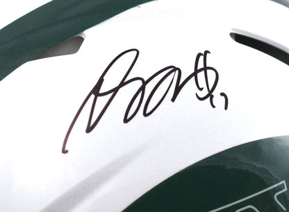 Davante Adams Autographed New York Jets Full Size Speed Authentic Helmet