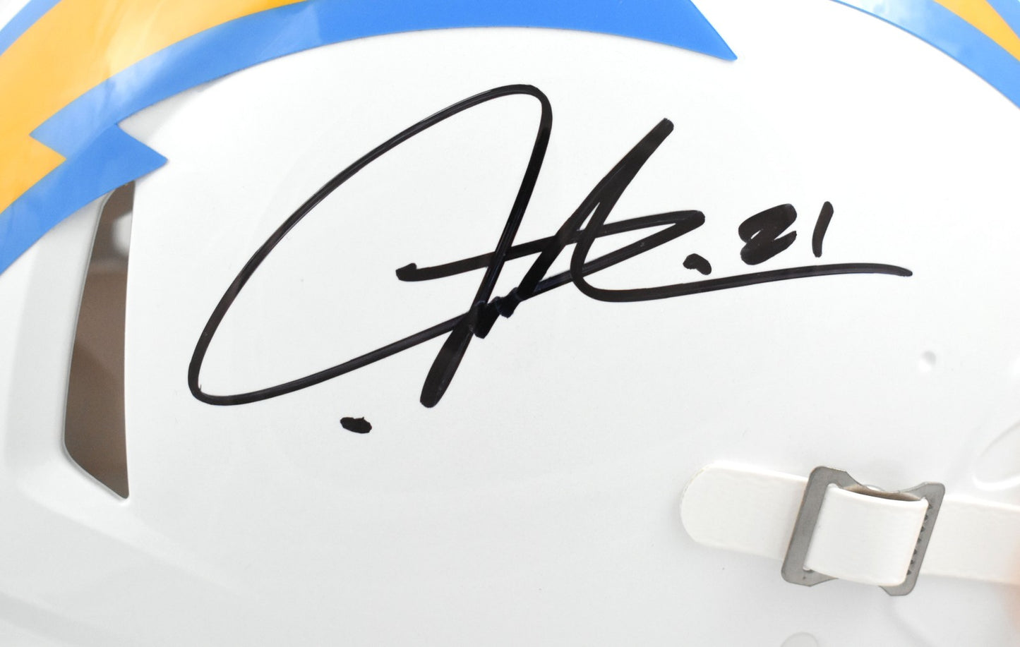 LaDainian Tomlinson Signed Los Angeles Chargers Speed Authentic Helmet