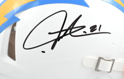 LaDainian Tomlinson Signed Los Angeles Chargers Speed Authentic Helmet