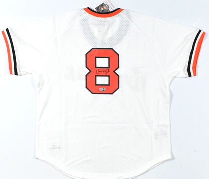Cal Ripken Jr. Signed Baltimore Orioles Mitchell & Ness Jersey