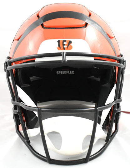 Ja'Marr Chase Signed Cincinnati Bengals Full Size Speedflex Helmet