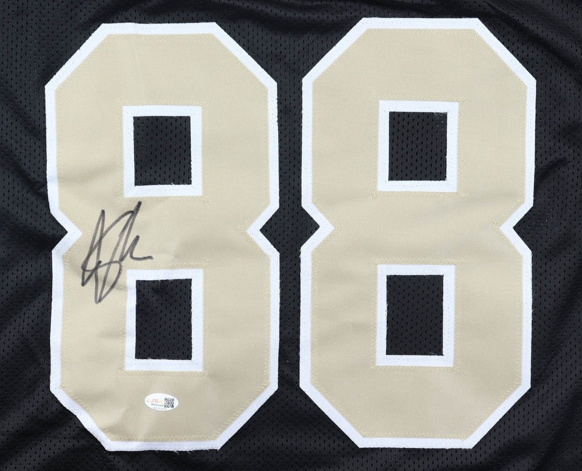 Jeremy Shockey Signed New Orleans Saints Black Custom Jersey