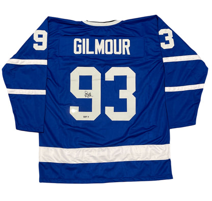 Doug Gilmour Signed Toronto Maple Leafs Custom Jersey (HOF '11)