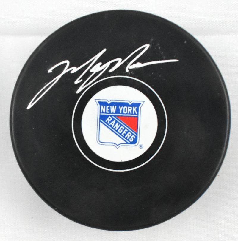 Mark Messier Signed New York Rangers Hockey Puck