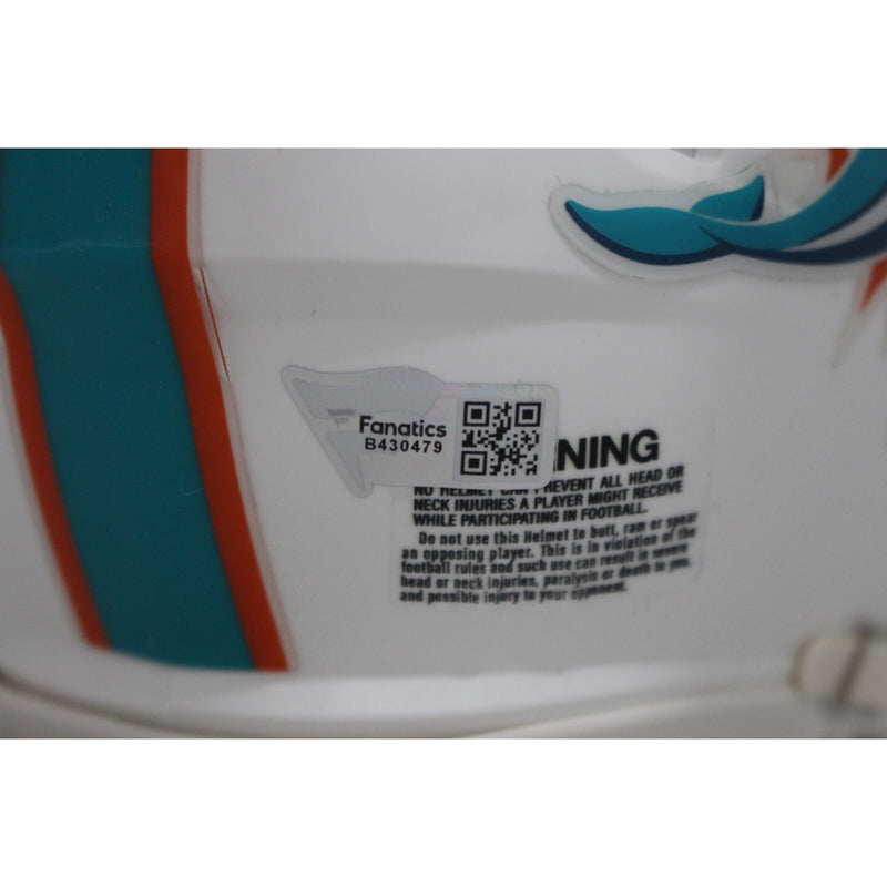 Jaylen Waddle Signed Miami Dolphins Speed Mini Helmet