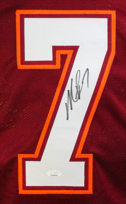 Michael Vick Autographed College Style Custom Jersey