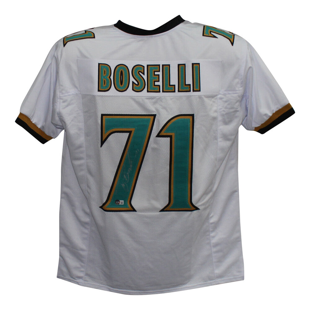 Tony Boselli Autographed Jacksonville Jaguars Style Custom Jersey BAS