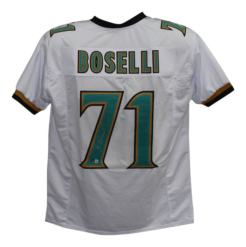 Tony Boselli Autographed Jacksonville Jaguars Style Custom Jersey BAS